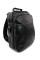 Удобный рюкзак унисекс из натуральной кожи JZ NS8835-1 черный