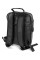 Удобный рюкзак унисекс из натуральной кожи JZ NS8835-1 черный