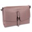 Классическая женская кожаная сумка JZ NS1933-3 розовая (пудра)