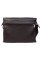 Горизонтальная кожаная сумка формата А4 Alvibag av-102brown коричневая