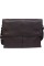 Горизонтальна шкіряна сумка формату А4 Alvibag av-102brown коричнева