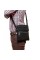 Мужская кожаная сумка-планшет Alvibag AV-69-1 черная