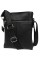Кожаная сумка формата А5 Alvibag av-401-1 черная