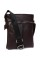 Кожаная сумка формата А5 Alvibag AV-401-2 коричневая