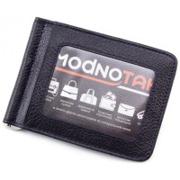 Зажим для денег кожаный ST Leather (ST451) 98529 Синий