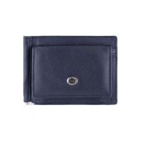 Кожаный зажим для купюр ST Leather (ST315) 98444 Синий