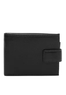 Мужской кожаный кошелёк JZ SB-JZK1620bl-black