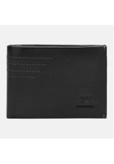 Мужской кожаный кошелёк JZ SB-JZK1555a-8-black