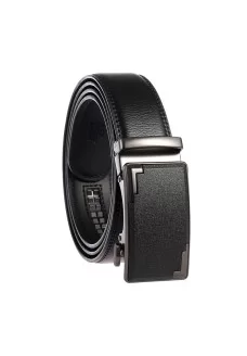 Ремень мужской кожаный JZ SB-JZCV1587-1-black