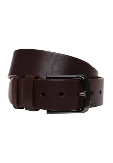 Ремень мужской кожаный 115х4 JZ SB-JZv1mb3a-brown