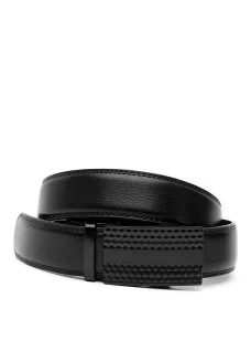 Ремень мужской кожаный автомат 120х3,5 JZ SB-JZV1GKX07-black