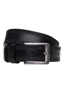 Ремень мужской кожаный 115-125x4 JZ SB-JZv1n-lbelt2-black