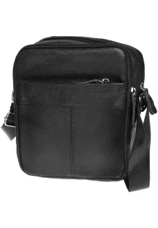 Мужская сумка кожаная JZ SB-JZK11025-black