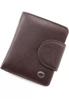Кошелек кожаный ST Leather (ST415) 98482 Коричневый