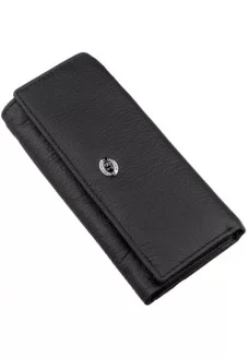 Кошелек- ключниця шкіряна ST Leather (b416) 98173 Чорний