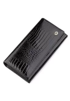 Кошелек женский кожаный ST Leather (S2001A) 98217 Черный