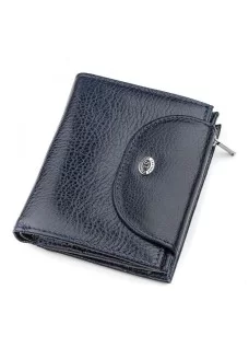 Кошелек из натуральной кожи ST Leather (ST410) 98467 Синий