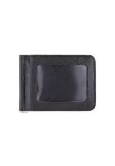 Кожаный зажим для денег ST Leather (ST451) 98524 Черный