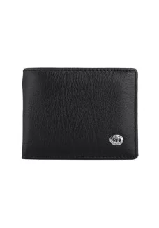 Мужской кожаный кошелек ST Leather (ST460) 98551 Черный